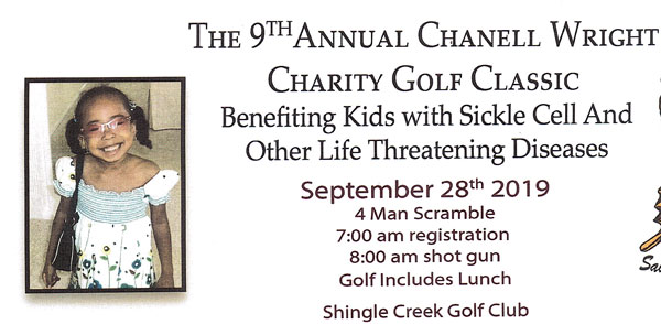 The 9th Annual Chanell Wright Charity Golf Classic